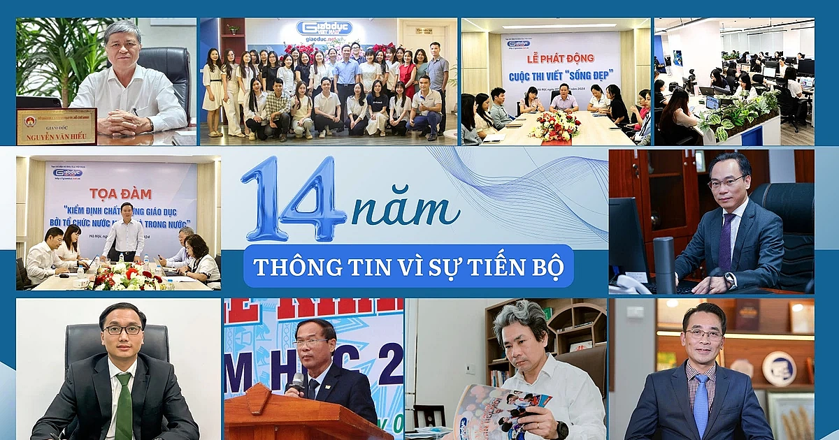 14 năm, Tạp chí điện tử Giáo dục Việt Nam với sứ mệnh "Thông tin vì sự tiến bộ"