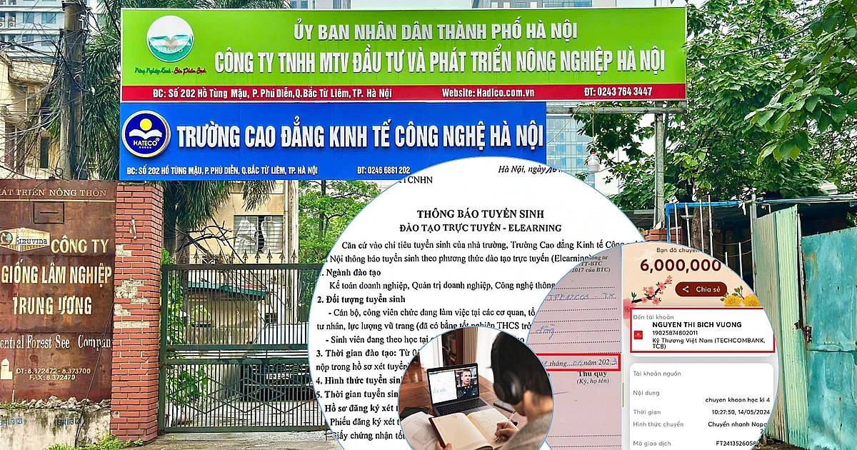 Hơn 100 SV Trường CĐ Kinh tế Công nghệ HN bị dừng học: Nhiều vấn đề cần làm rõ