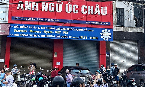 Phụ huynh lo lắng vì trung tâm Anh ngữ ở TP HCM đóng cửa