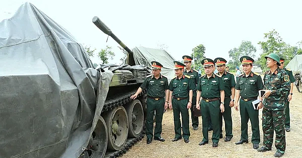 Quân đội kiểm tra công tác đảm bảo cho phương tiện, khí tài thực hiện nhiệm vụ A80